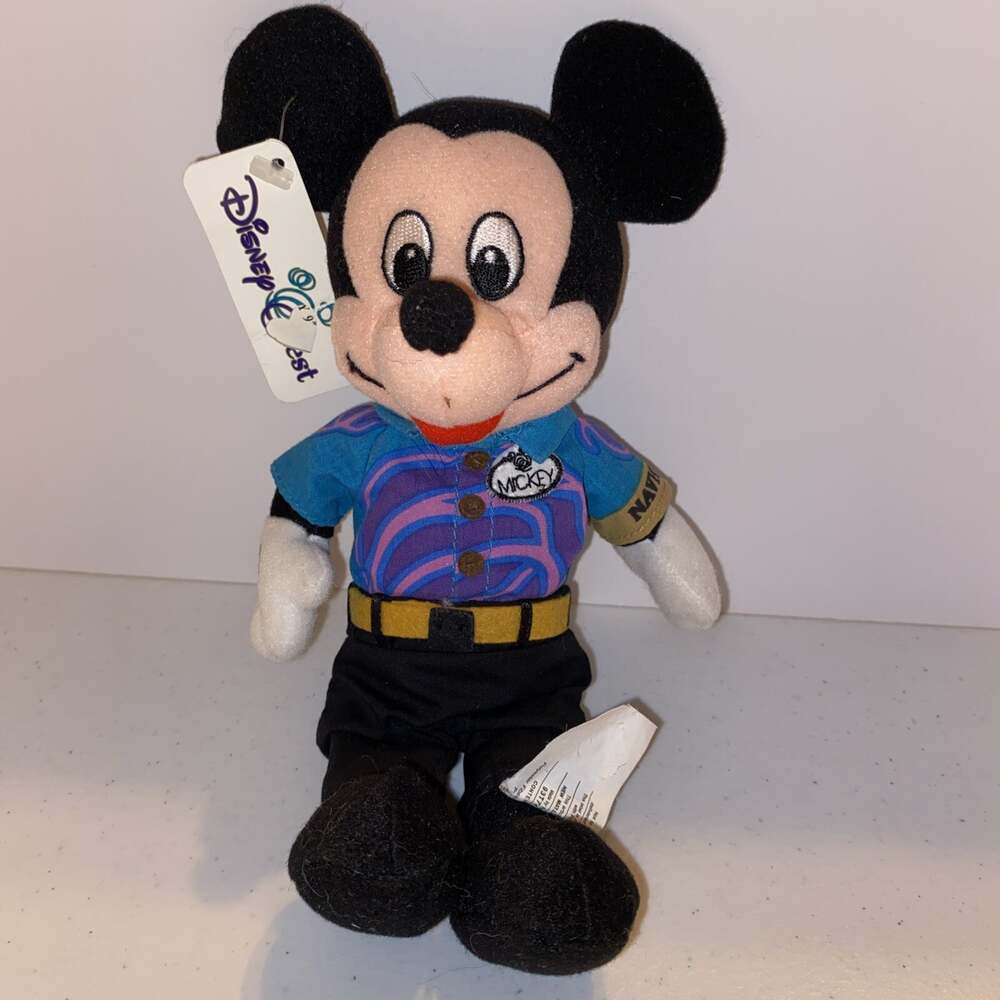 Disney Bean Bag Plush - NAVIGATOR MICKEY Disney Cruise